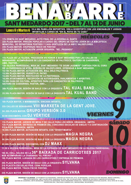 benabarre benavarri festes medardo 2017