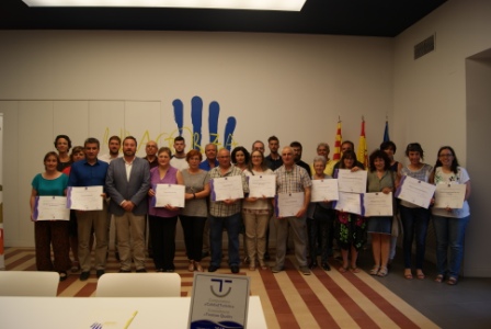 Foto grupo. Entrega diplomas Calidad Turistica copia